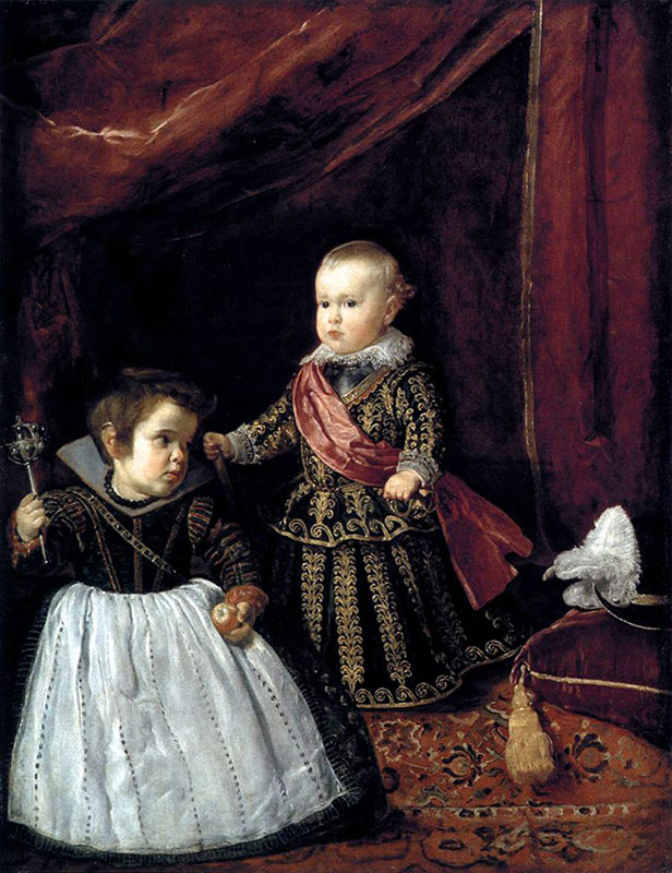 Prince Balthasar and Dwarf